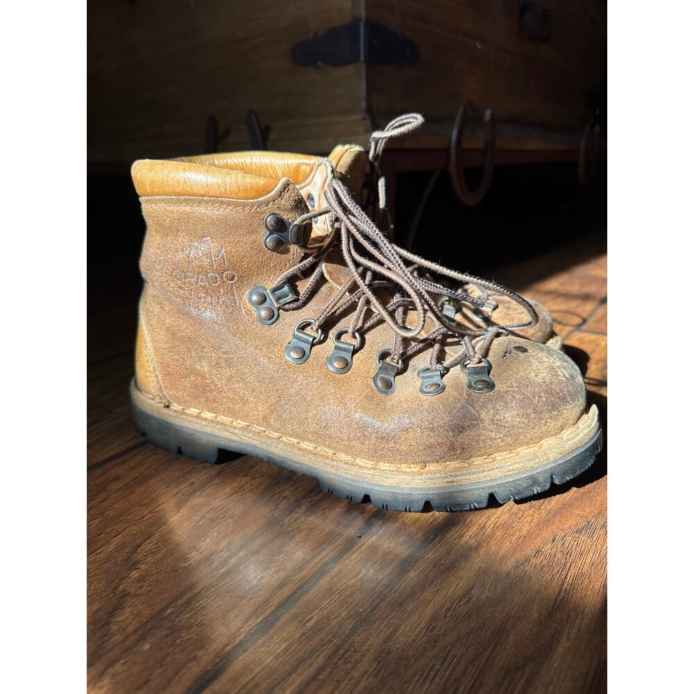 VINTAGE COLORADO HIKING‎ BOOTS KINNEY MOUNTAINEERING Women’s 6